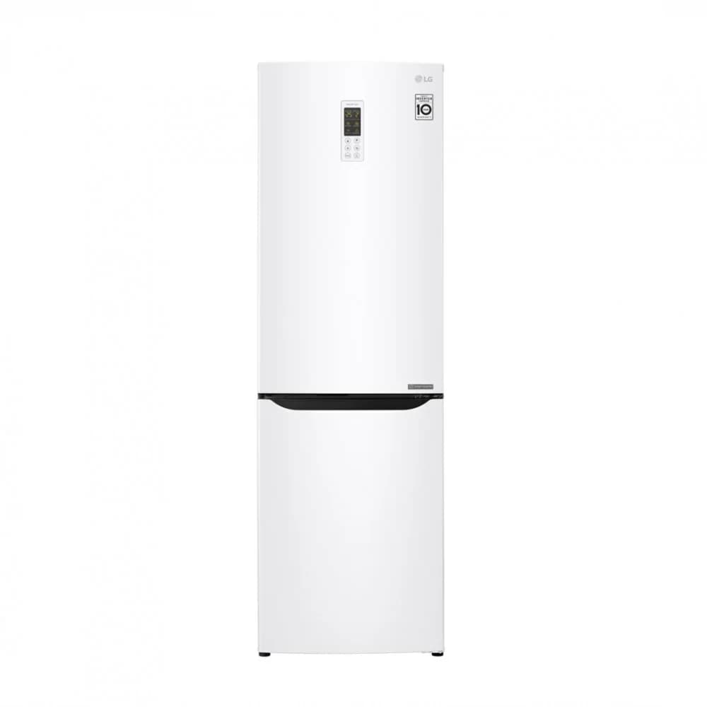 Холодильник LG Electronics/ 190.7x59,5x65.5, холодильная камера 230 л, морозильная камера 79 л, No Frost, нижняя морозильная камера