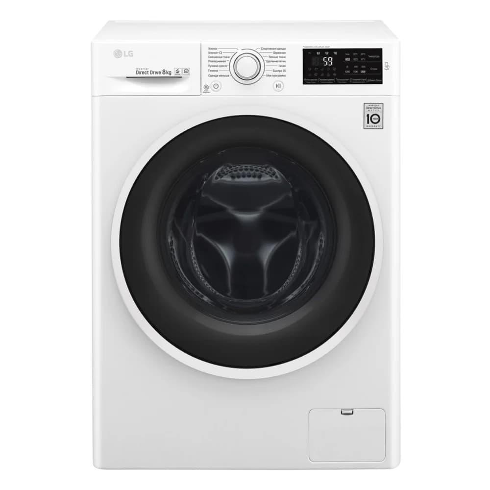 Стиральная машина LG F2J6TN0W класс: A загр.фронтальная макс.:8кг белый