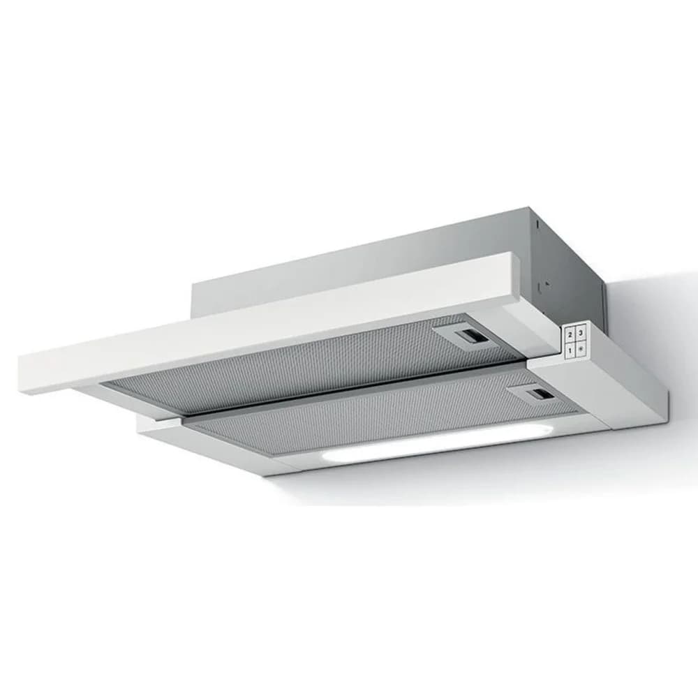 Вытяжка встраиваемая Jet Air Aurora LX/WH/F/50 белый управление: кнопочное (1 мотор)