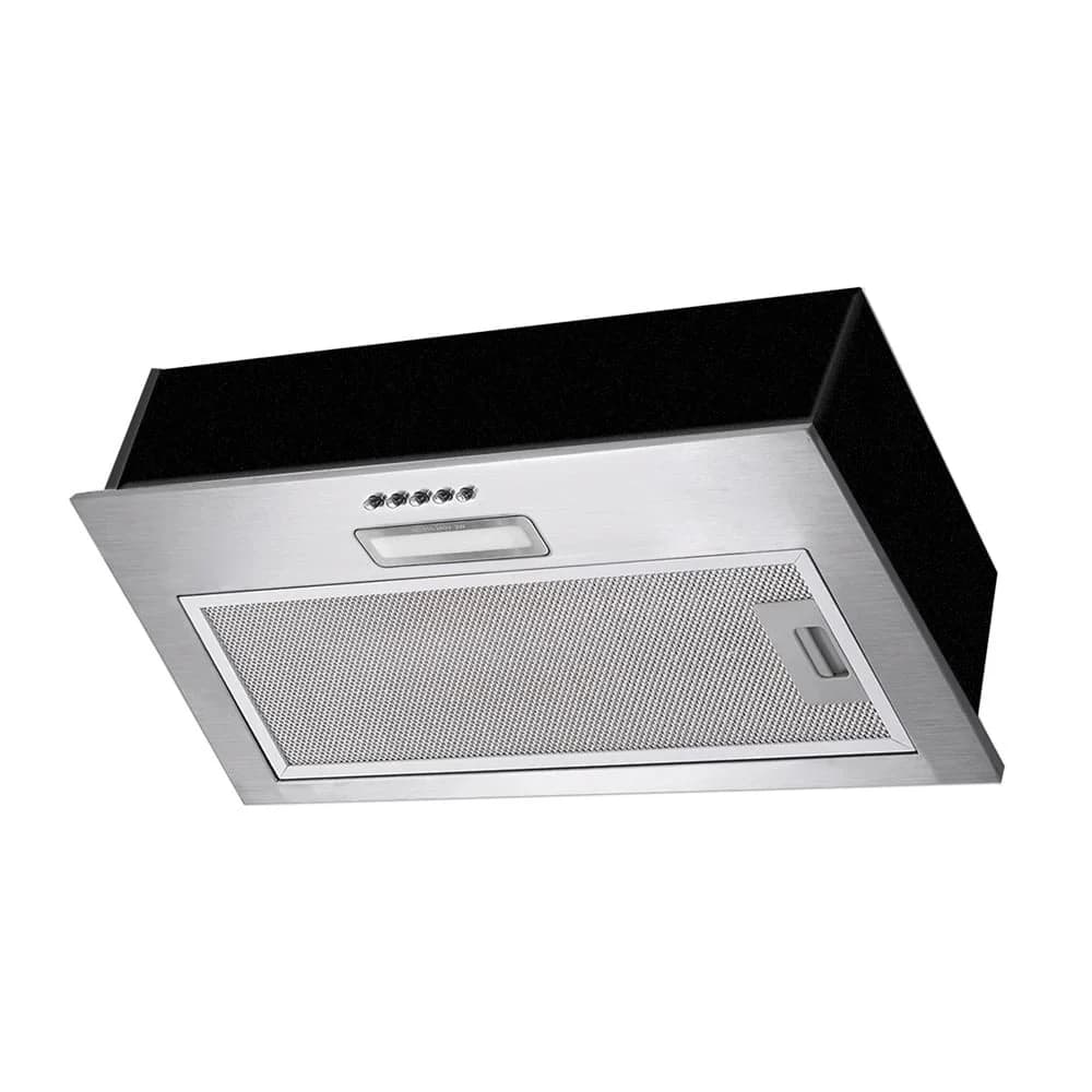 Вытяжка встраиваемая Lex GS Bloc LIGHT 600 INOX нержавеющая сталь управление: кнопочное (1 мотор)
