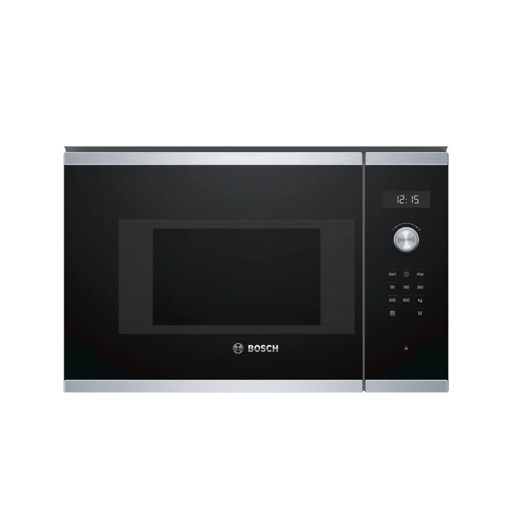 Микроволновая печь Bosch BFL524MS0 20л. 800Вт нержавеющая сталь/черный (встраиваемая)