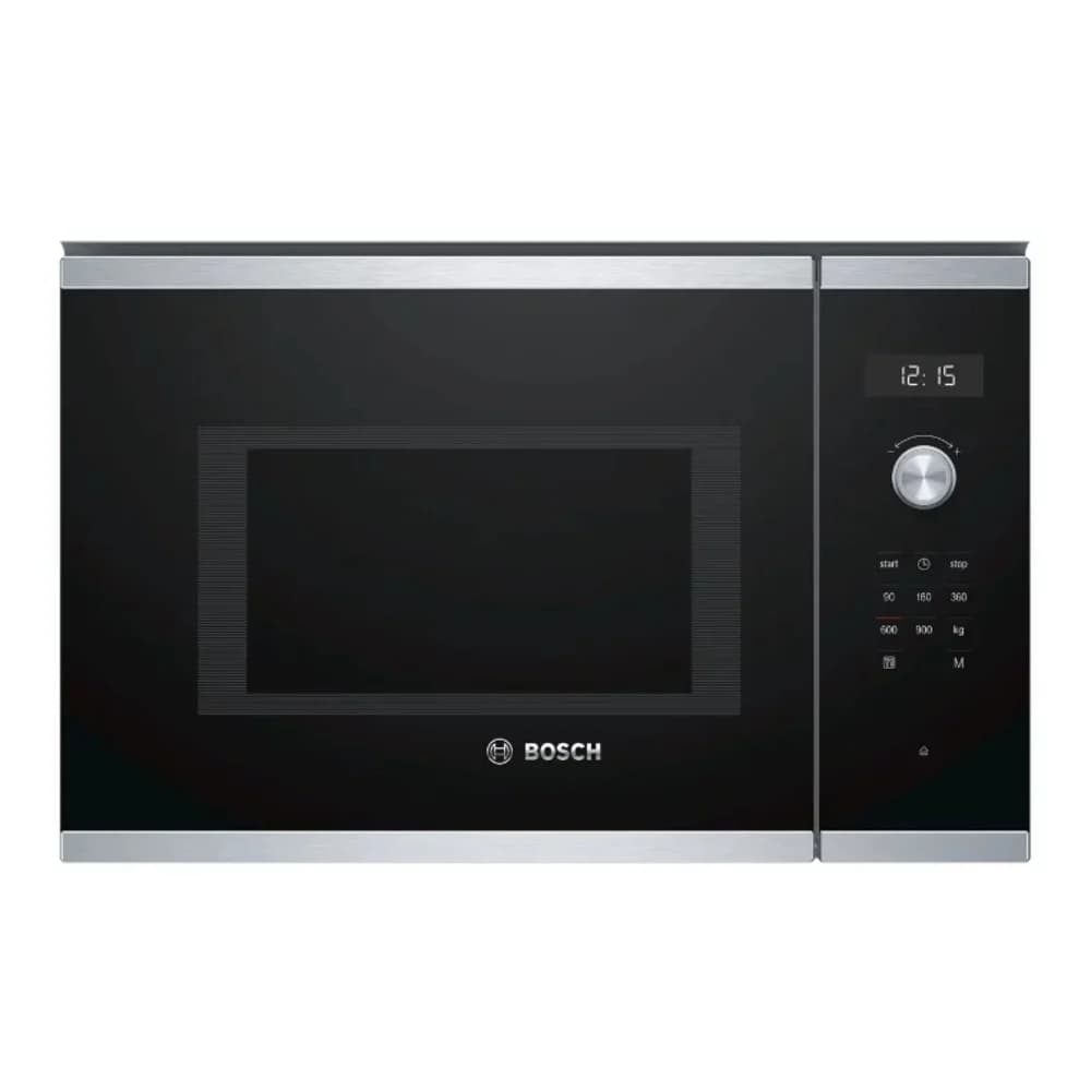 Микроволновая Печь Bosch BFL554MS0 25л. 900Вт нержавеющая сталь/черный (встраиваем (плохая упаковка)