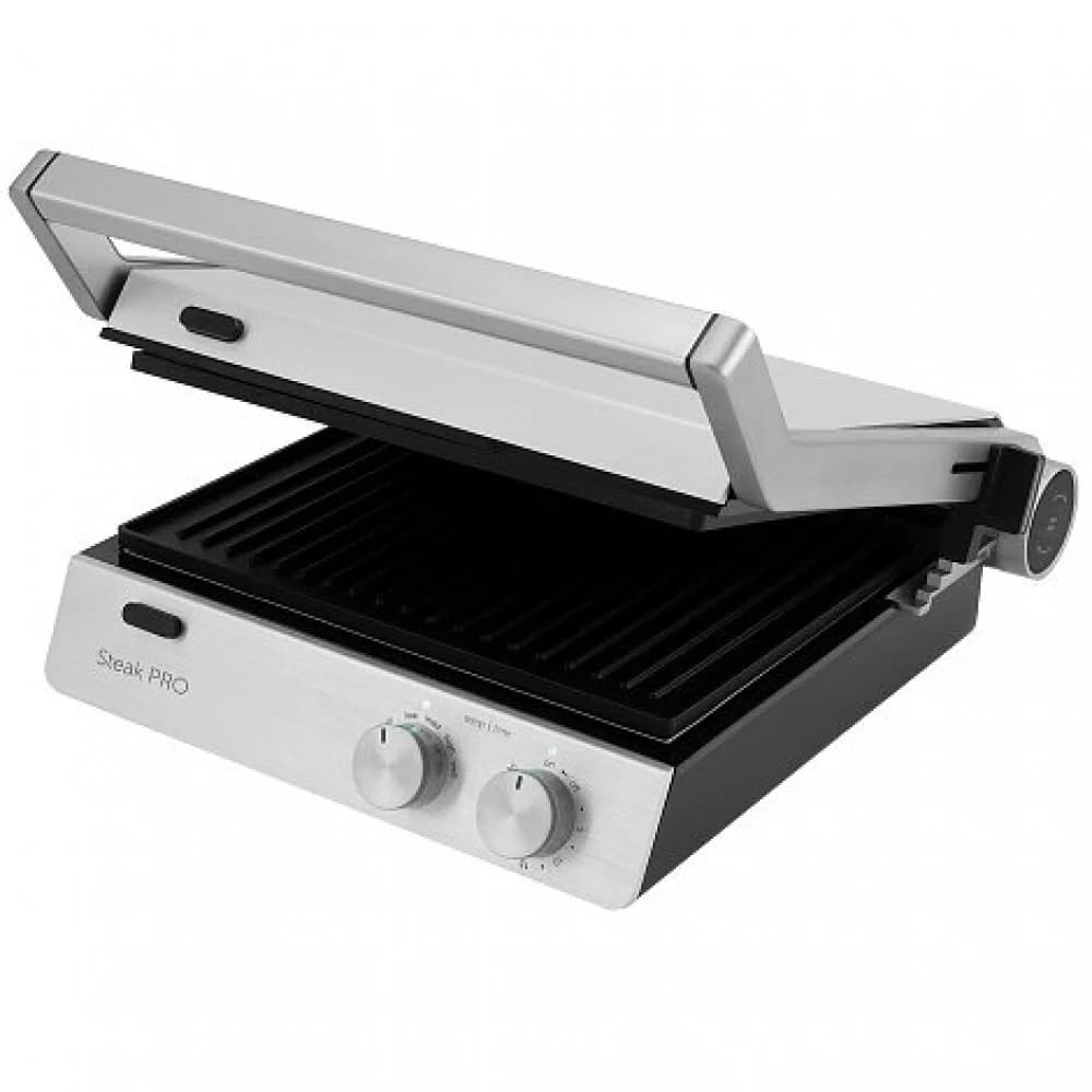 Электрогриль Polaris PGP 2803 2000Вт серебристый
