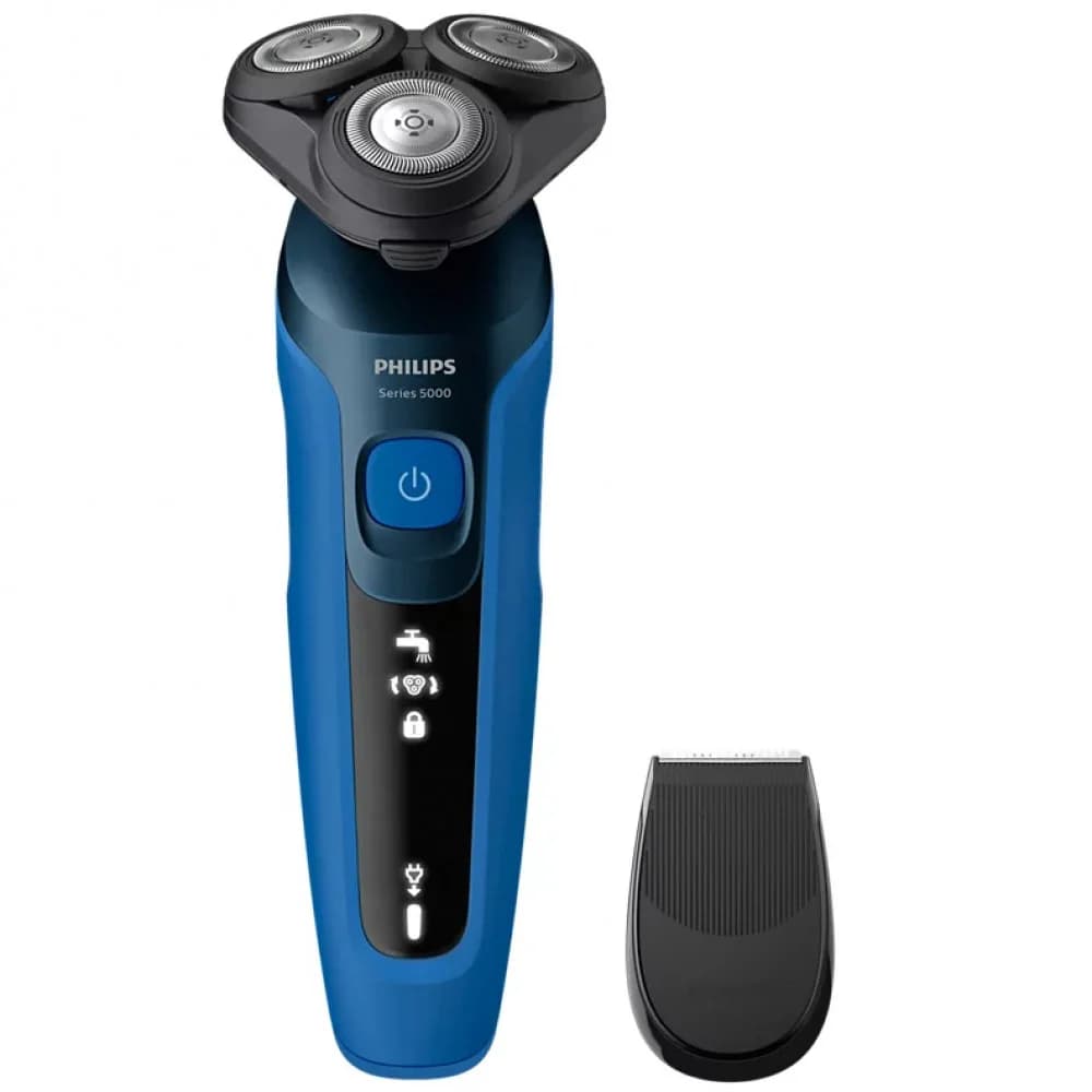 Бритва роторная Philips S5466/17 питан.:элек.сеть/аккум. синий