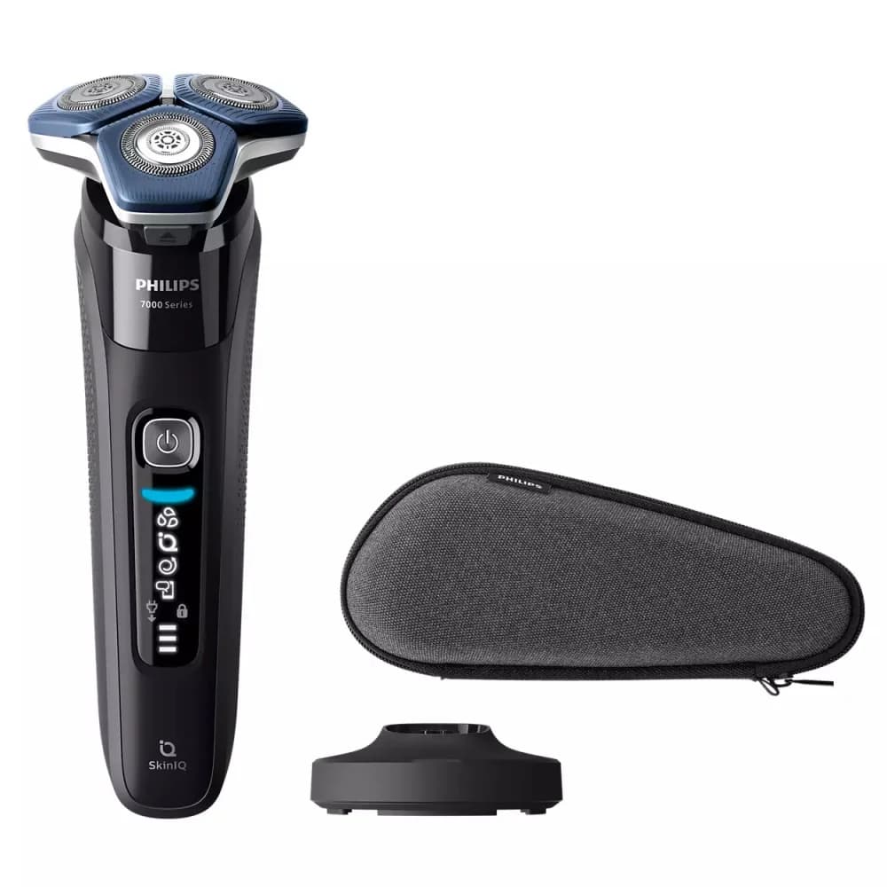 Бритва роторная Philips S7886/35 реж.эл.:3 питан.:аккум. черный