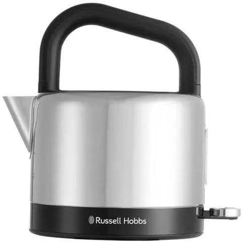 Чайник электрический, Russell Hobbs, 26420-70, Объем 1.5л, Нержавеющая сталь, Установка температуры нагрева 100°C, Защита от перегрева, Выключение при снятии с базы, Мощность 2400W, Серебристый