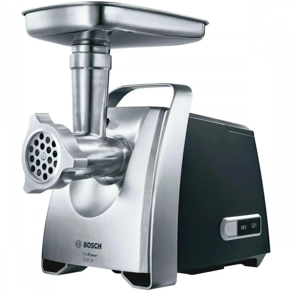 Мясорубка Bosch MFW68680 2200Вт черный/серый