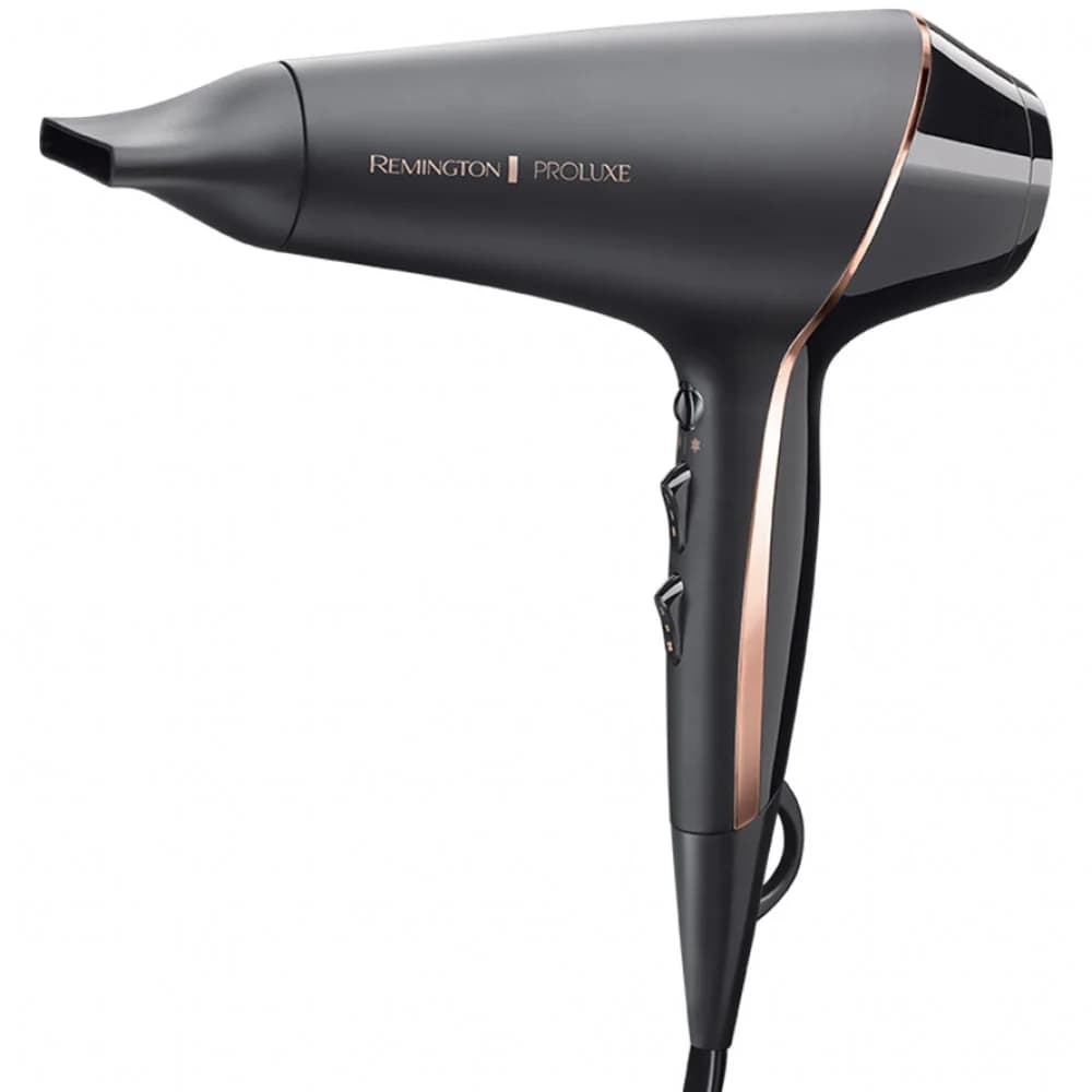 Фен с АС мотором, REMINGTON, AC9140B, Мощность 2400W, 2 скоростных режима, 3 температурных режима, AC мотор, Длина шнура электропитания 300см, Черный
