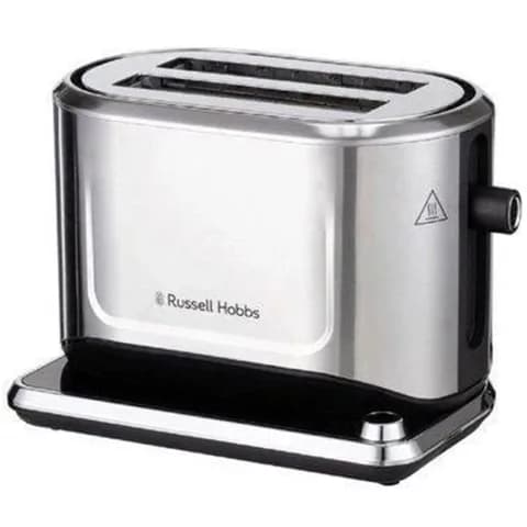 Тостер, Russell Hobbs, 26210-56, Мощность 1640W, 2 отделения, 6 режимов обжаривания, Нержавеющая сталь, Подогрев, Размораживание, «Пауза» во время приготовления, Автоцентрирование, Подъем маленьких