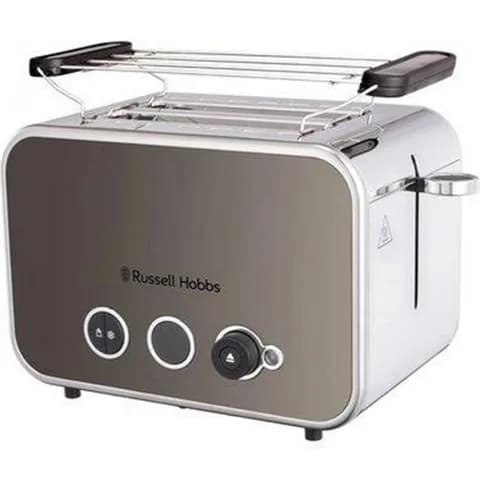 Тостер Russell Hobbs 26432-56, 1670 Вт, 2 тоста, 6 режимов, Titanium