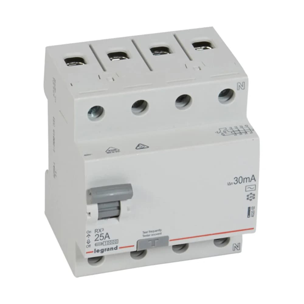 Legrand 402062 Rx3 Вдт 30ма 25а 4п Ac
