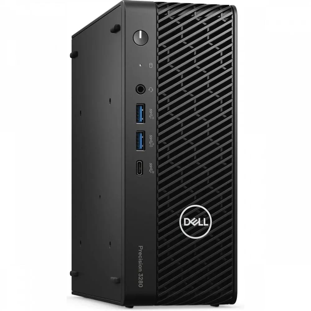 ПК Dell Precision 3280 i7 14700 (2.1) 32Gb SSD1Tb RTX A2000 16Gb CR Windows 11 Pro GbitEth 240W мышь клавиатура черный (3280-7321)