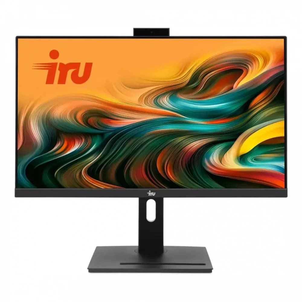 Моноблок IRU 23IM 23.8" Full HD i5 12450H (2) 16Gb SSD512Gb UHDG Windows 11 Pro GbitEth WiFi BT 90W Cam черный 1920x1080