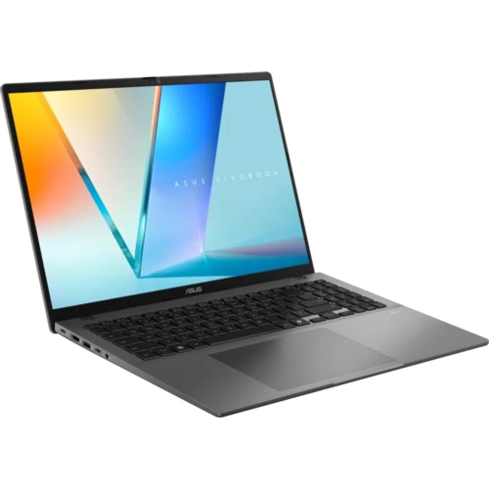 Ноутбук Asus 90NB16F2-M00EM0 Vivobook S16 M3607HA-RP240 16" WUXGA(1920x1200) IPS 144Hz/AMD Ryzen 7 260 3,8GHz (8C)/32GB/512GB/AMDRadeonGraphics/Wi-Fi 6/BT5.3/IR+FHD Camera/BKLT/NoOS/1Y/Cool Silver