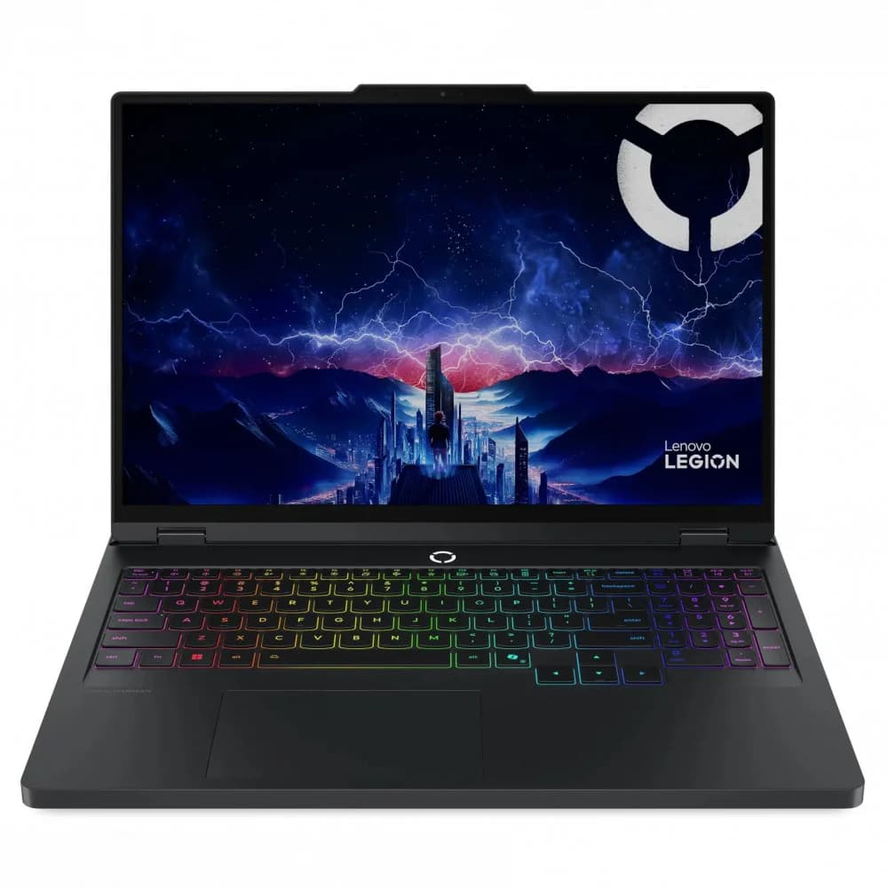 Ноутбук Lenovo Legion Pro 5 16IAX10 Core Ultra 7 255HX 32Gb SSD1Tb NVIDIA GeForce RTX5070 8Gb 16" OLED WQXGA (2560x1600) без ОС black WiFi BT Cam (83F3000XRK)