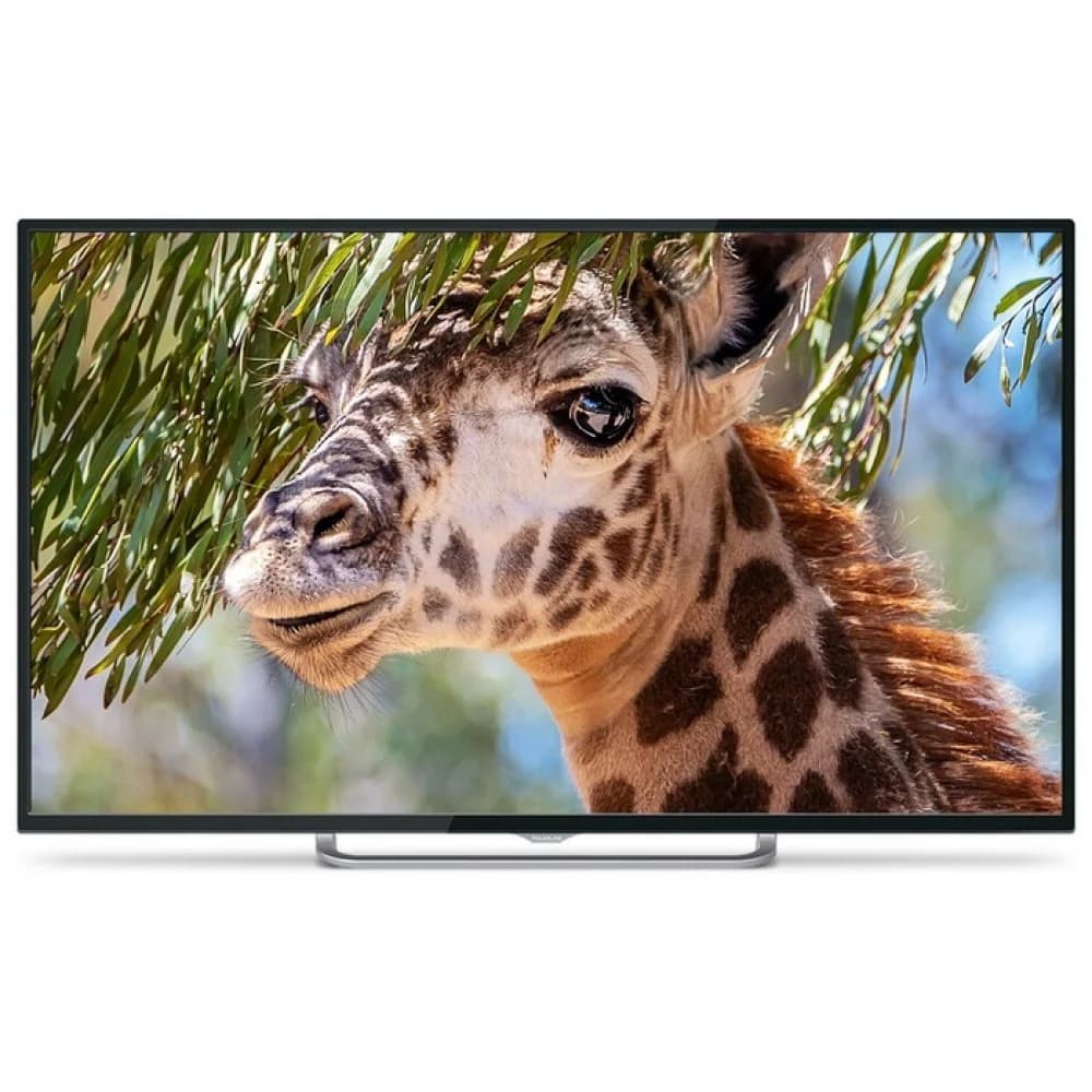 Телевизор LED PolarLine 55" 55PU11TC-SM черный/Ultra HD/50Hz/DVB-T2/DVB-C/DVB-S2/USB/WiFi/Smart TV (RUS)