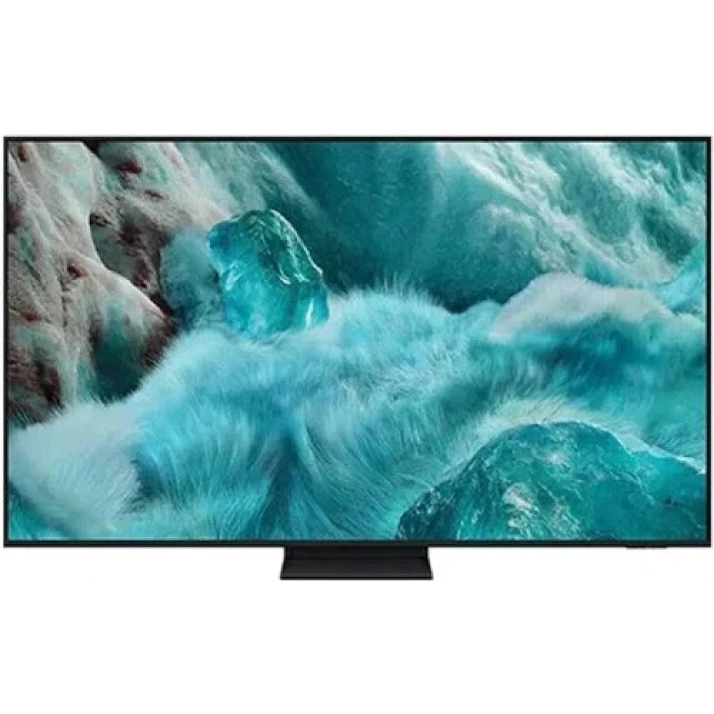 Телевизор QLED Samsung 55" QE55Q7F5AUXRU Q серебристый 4K Ultra HD 1000Hz DVB-T DVB-T2 DVB-C DVB-S2 USB WiFi Smart TV