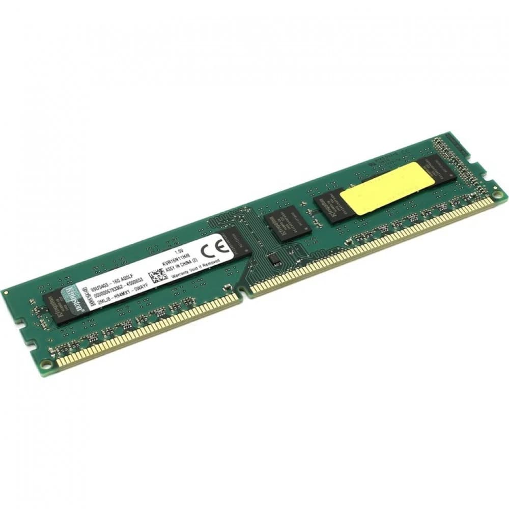 8GB Kingston DDR3 1600 DIMM Height 30mm KVR16N11H/8WP Non-ECC, Unbuffered, CL11, 1.5V, 2R, 4Gbit, RTL (317282)