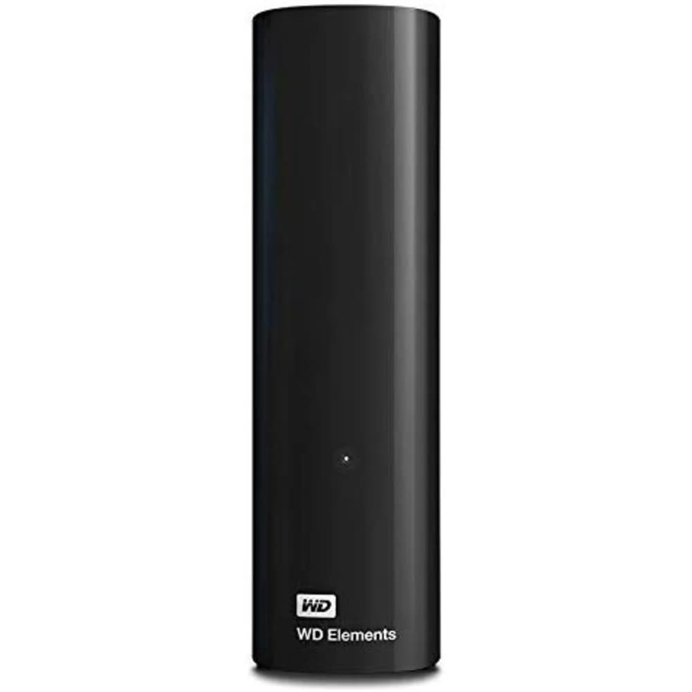Накопитель на жестком магнитном диске WD Внешний жёсткий диск WD Elements Desktop WDBWLG0120HBK-EESN 12ТБ 3,5" 5400RPM USB 3.0 (G4C)