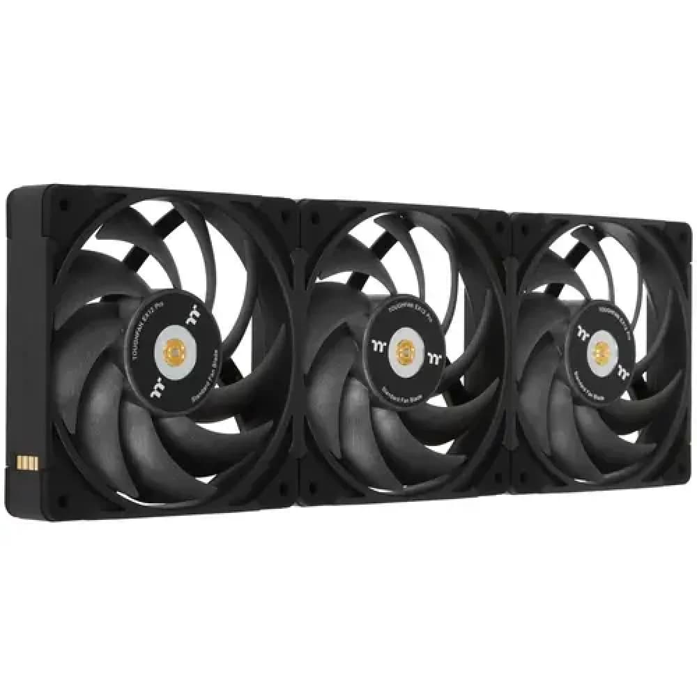 Вентилятор для корпуса Thermaltake Toughfan EX12 Pro Reverse 120х120x25 черный 4-pin 29.8дБ (упак.:3шт) (CL-F171-PL12BL-A) Ret