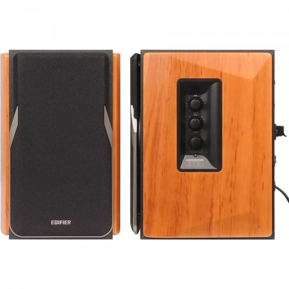 Акустическая система Bluetooth Edifier R1380DB Brown 2.0, RMS 42Вт, 55Гц-20кГц, BT, Line in, Пульт