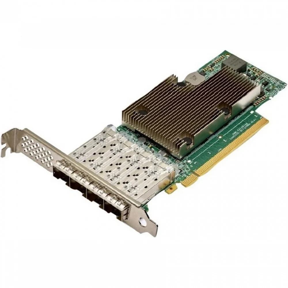 Интернет карта HPE/10/25Gb 4-port BCM57504 Adapter/Ethernet