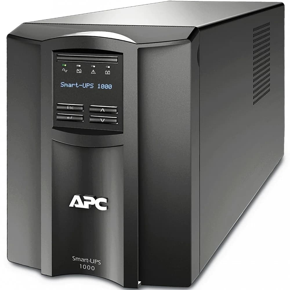 ИБП APC/SMT1000IC 8x IEC C13 outlets, SmartConnect Port+SmartSlot, AVR, LCD/Smart/1 000 VА/700 W