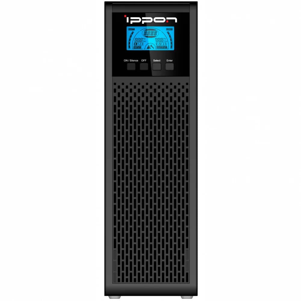 ИБП Ippon Innova G2 2000L On-Line UPS 2000VA, 1800Вт, чист. синусоида, 6xC13, управление по USB, без батарей, LCD