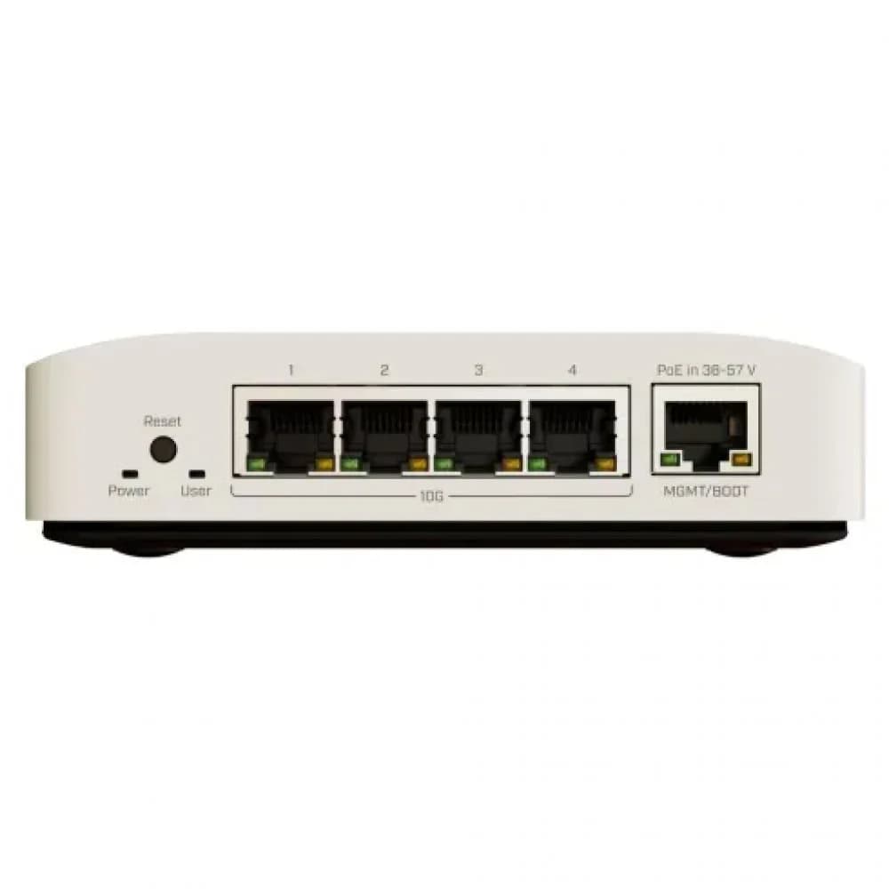 Коммутатор MikroTik CRS304-4XG-IN 1x1Гбит/с 4x10Гбит/с 1PoE управляемый