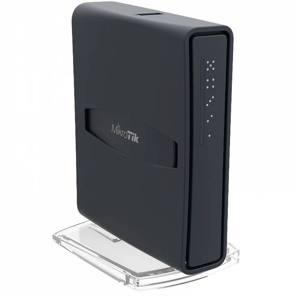 MikroTik hAP ac lite with 650MHz CPU, 64MB RAM, 5xLAN, built-in 2.4Ghz 802.11b/g/n two chain wireless with integrated antennas, built-in 5Ghz 802.11ac single chain wireless with integrated antenna,