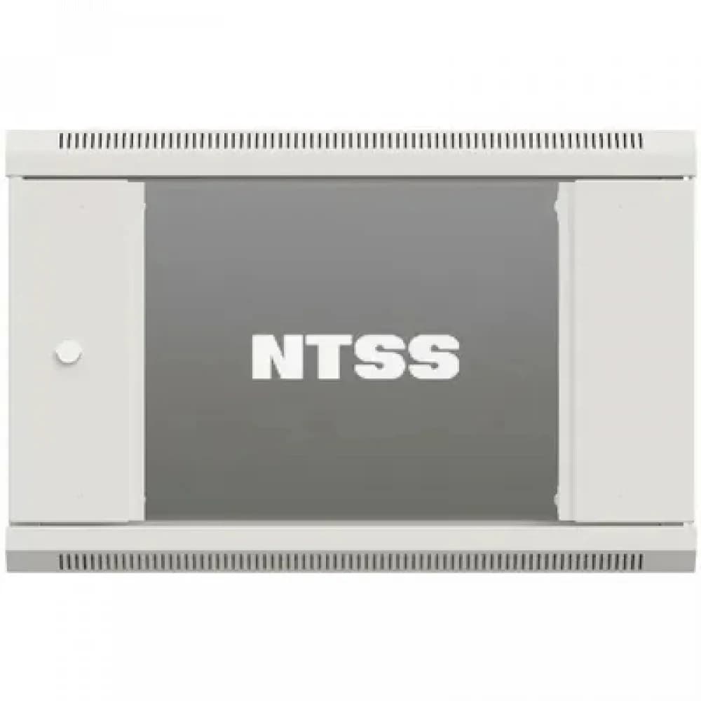 19" настенный шкаф "ПРЕМИУМ" тип 2, cо стеклянной дверью 6U 600600370 мм, RAL7035