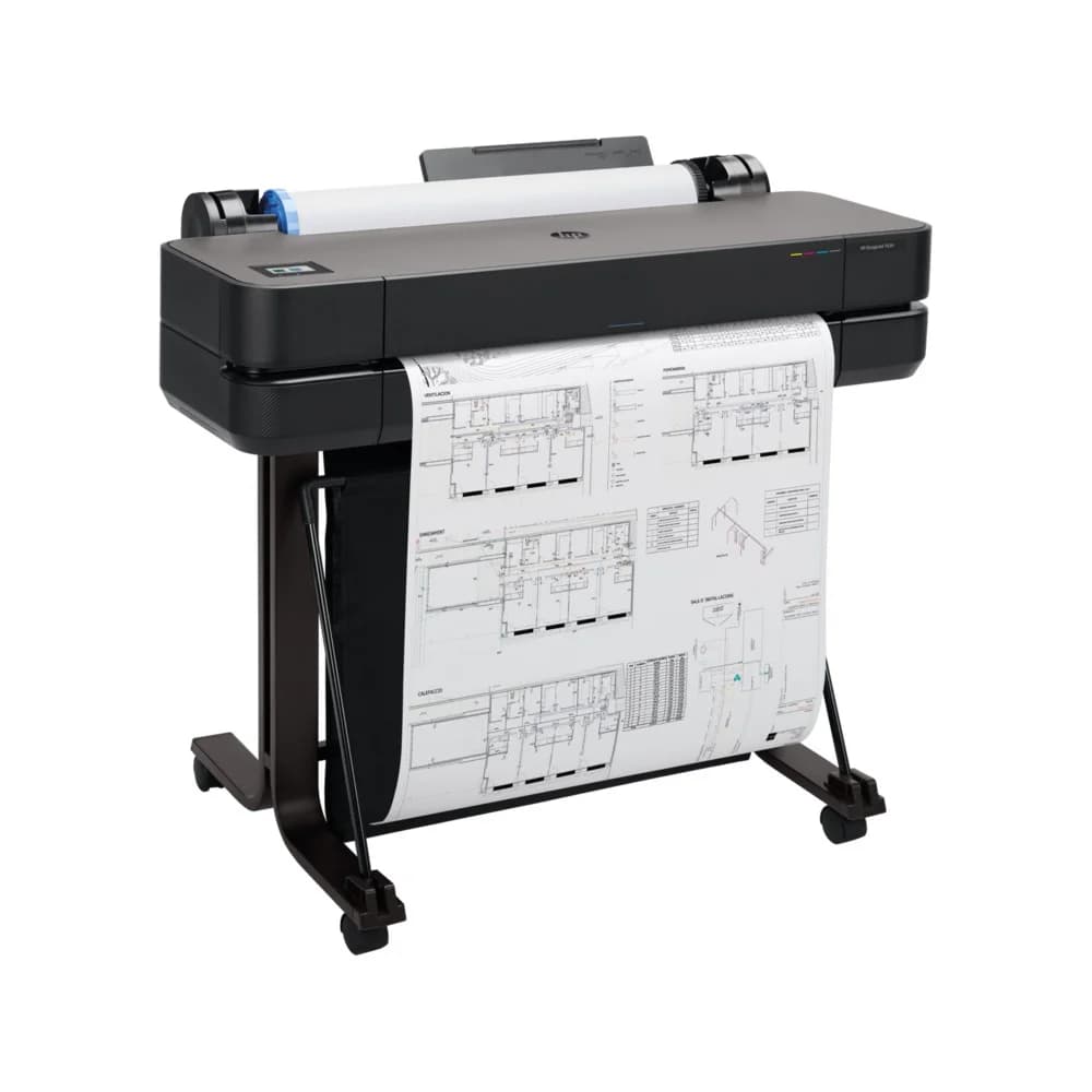 Широкоформатный принтер HP DesignJet T630 Printer (24",4color,2400x1200dpi,1Gb,30spp(A1),USB/GigEth/Wi-Fi,stand,mediabin,rollfeed,sheetfeed,tray50(A3/A4), autocutter,GL/2,RTL,repl. 5HB09A, 5ZY59A)