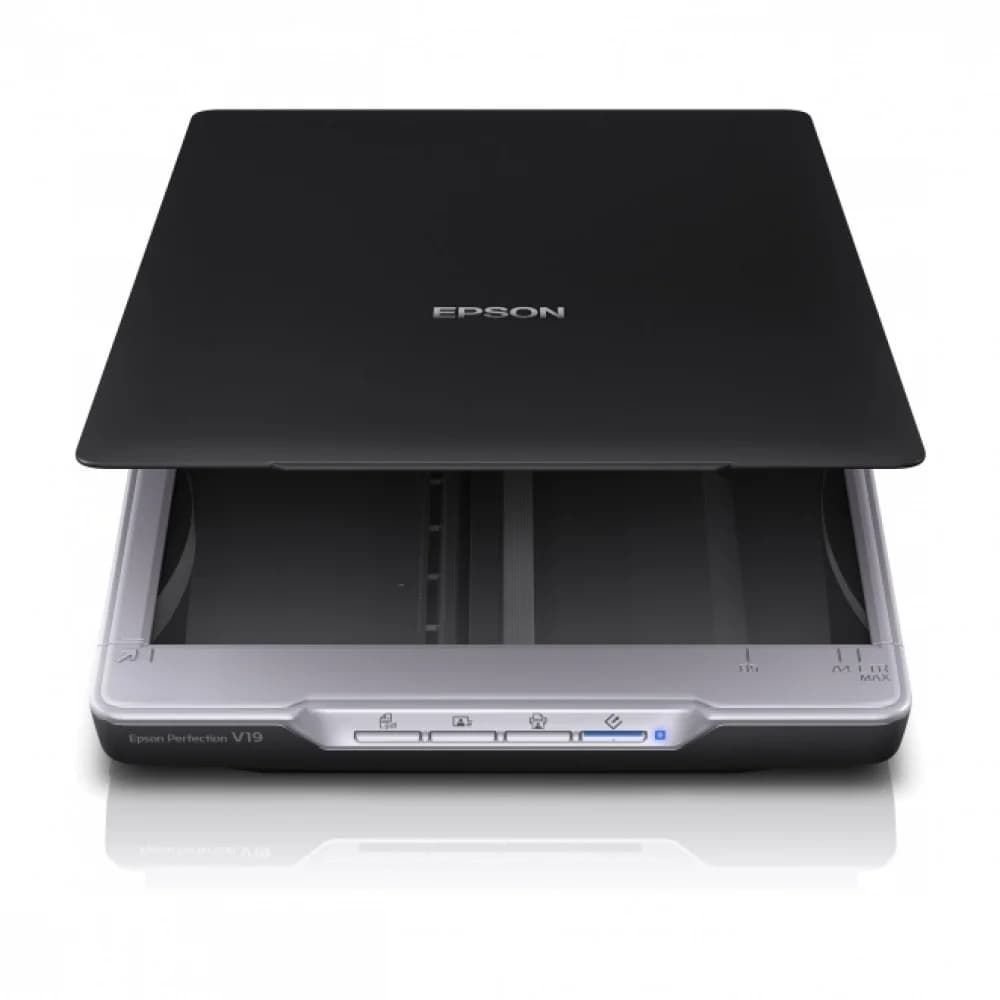 Сканер планшетный Epson Perfection V19 (B11B231401), A4, CIS, 4800x4800dpi, 48bit, USB 2.0