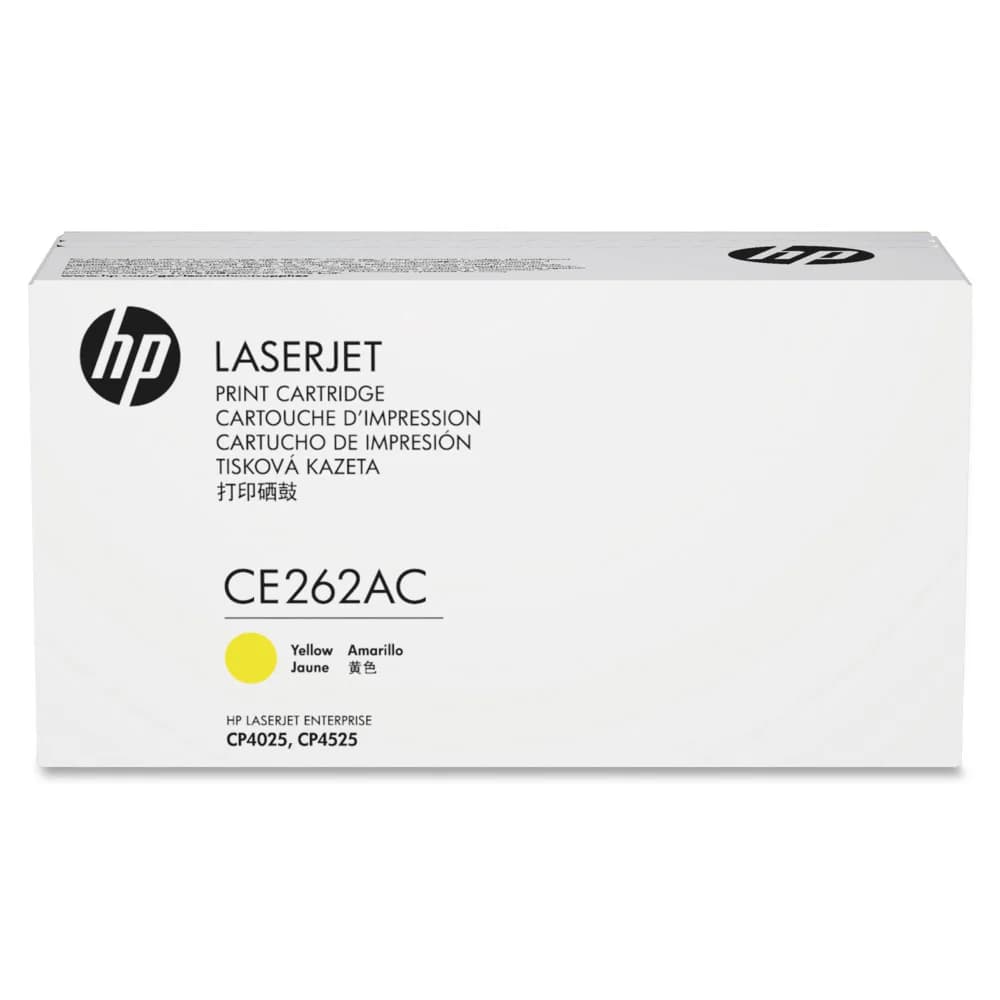 Картридж HP Europe/CE262AC/Лазерный/желтый