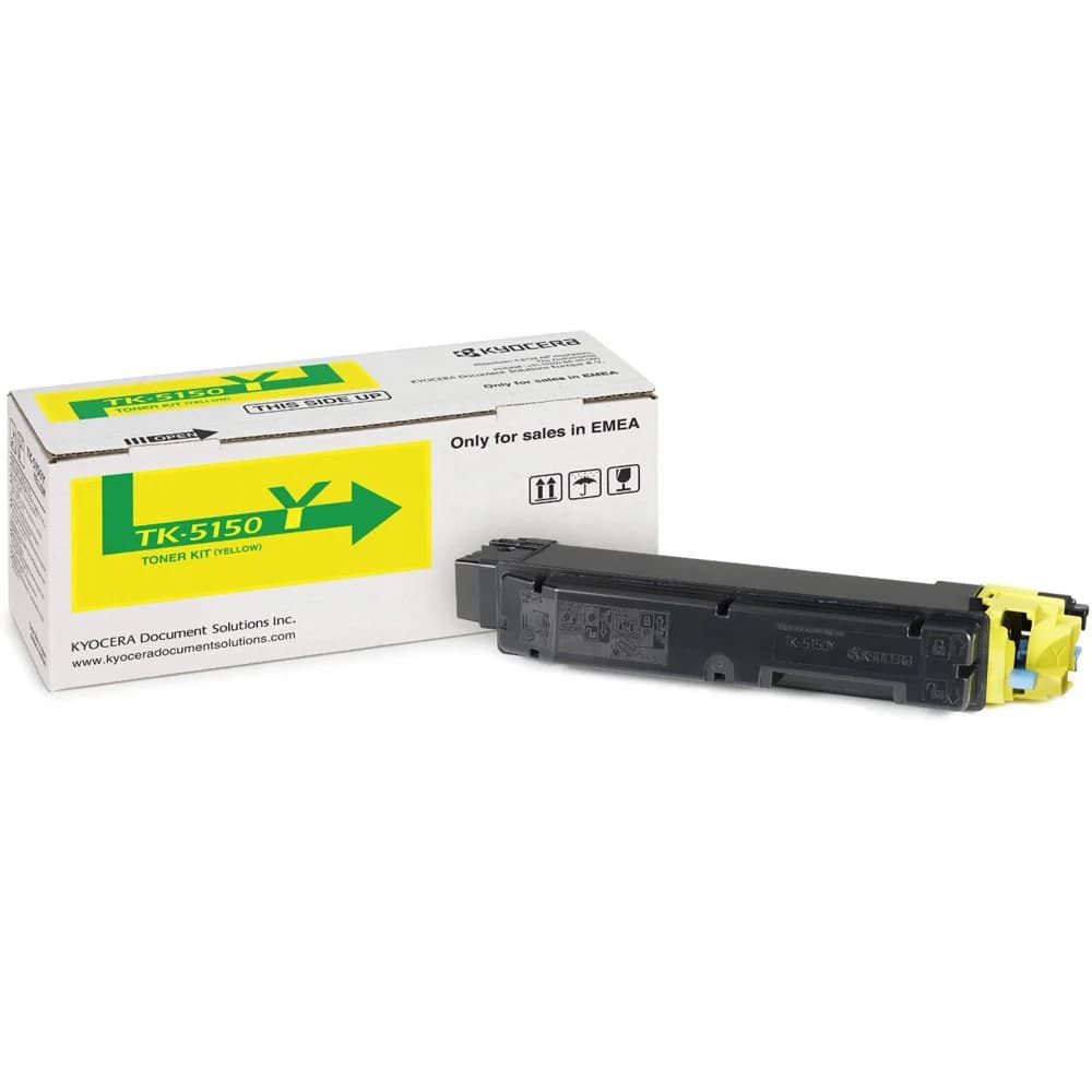 Тонер-картридж Kyocera TK-5150Y желтый для P6035cdn/M6535cidn (10 000 стр.)