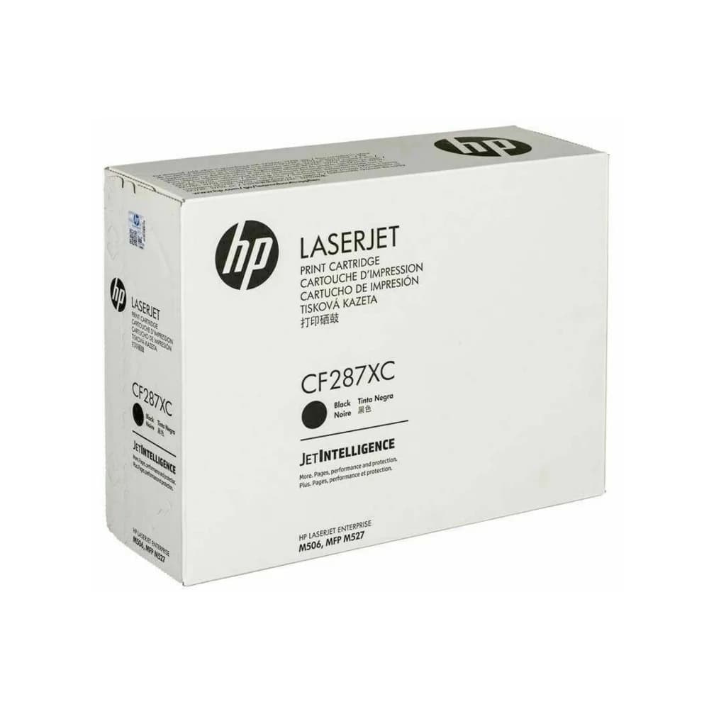 Тонер Картридж HP 87X CF287XC черный (18000стр.) для HP LJ Ent M506/M527 (техн.упак)