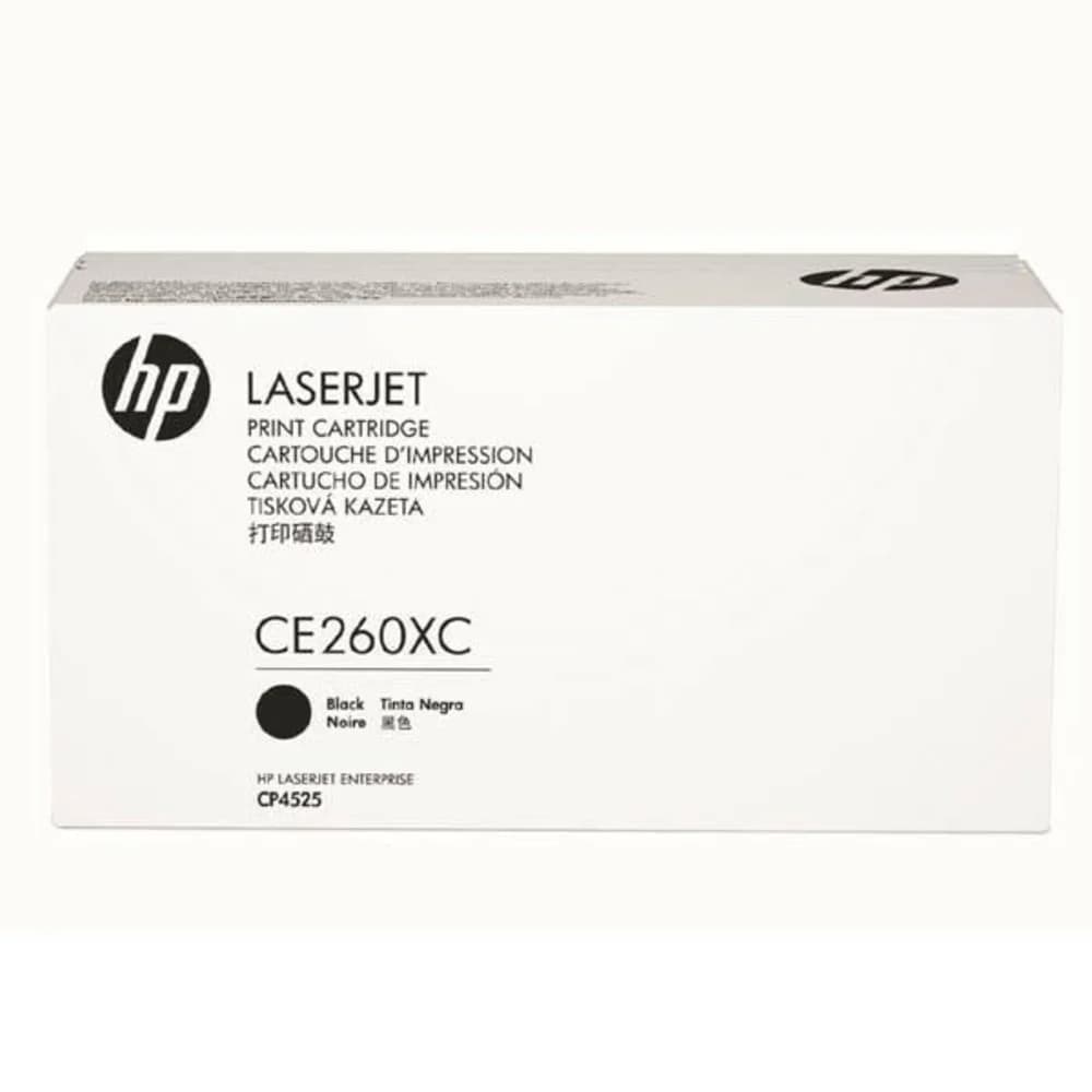 Тонер Картридж HP 649X CE260XC черный (17000стр.) для HP CLJ CP4525 (техн.упак)