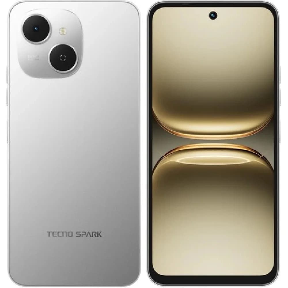 Смартфон Tecno Spark 40C, G81 8/128GB, 6.67"IPS, 1600x720, BT5.4, IrDA, 2xSIM/microSD, T Grey