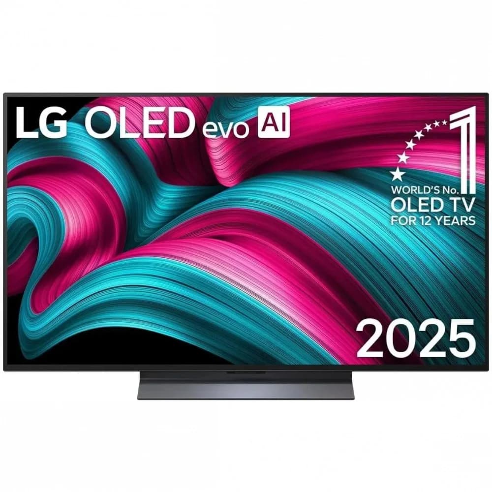 Телевизор OLED LG 65" OLED65C5RLA.ARUG черный/серебристый 4K Ultra HD 120Hz DVB-T DVB-T2 DVB-C DVB-S2 USB WiFi Smart TV