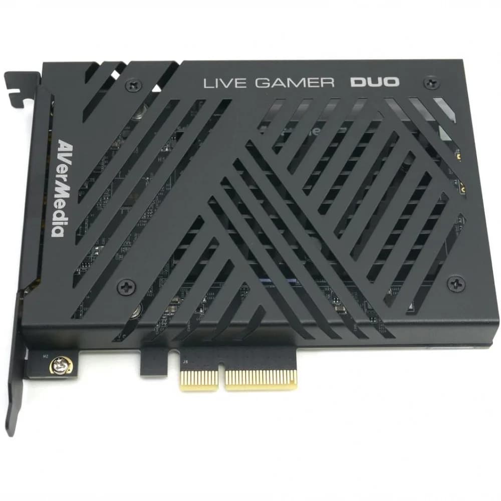 Плата видеозахвата AverMedia Live Gamer Duo GC570D, MPEG-4, 2xHDMI, 2160p60, PCIe x4