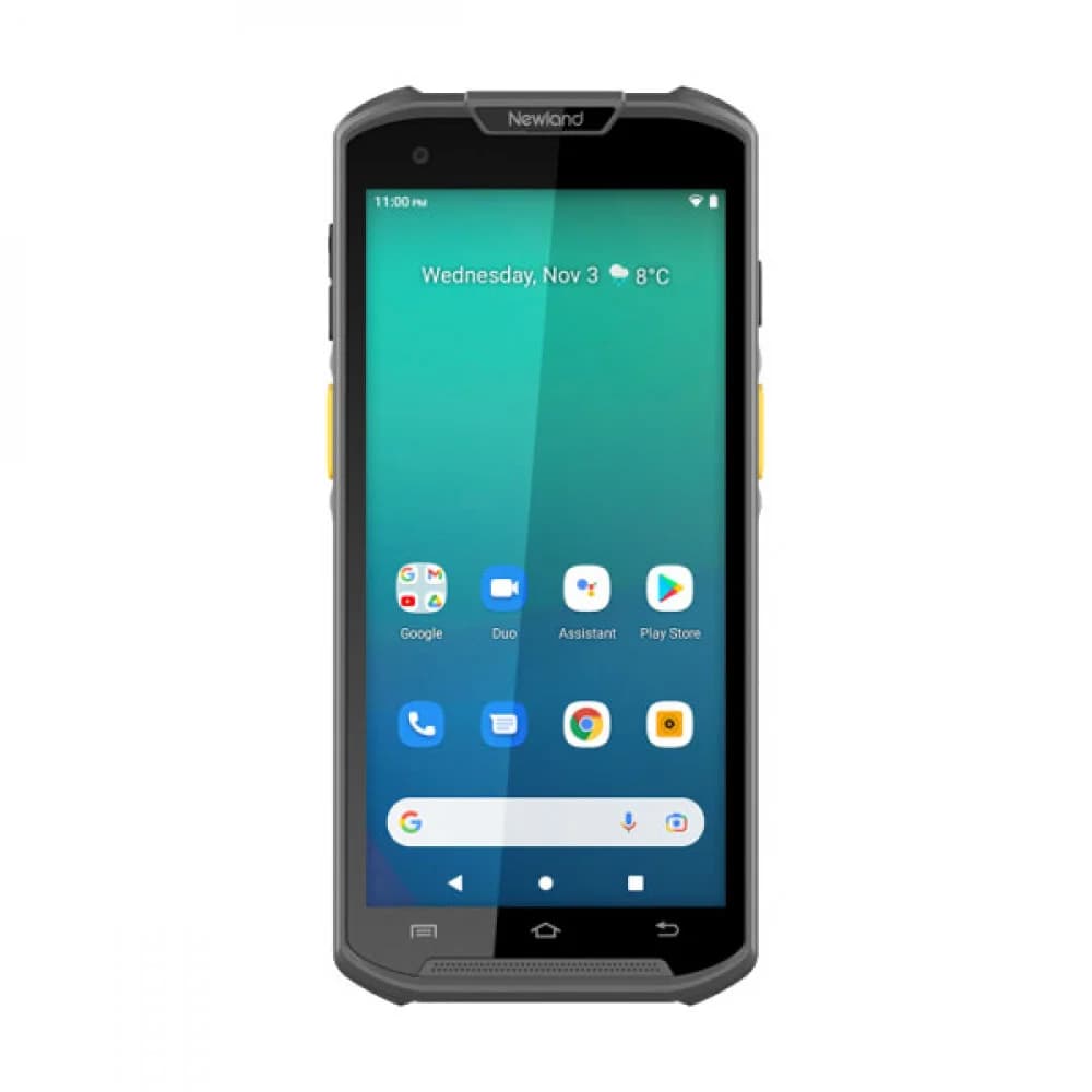 Терминал сбора данных Mobile Computer with 5.5" touchscreen, direct 2D CMOS MP imager with Laser Aimer (CM66), 4GB/64GB, BT, WiFi5, 4G, GPS, NFC and Camera. Incl. protective case, USB-C, battery, sc