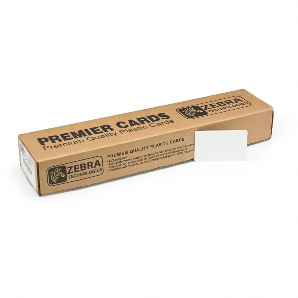 Карточки,30 mil,500 шт, Premier (PVC) Blank White Cards