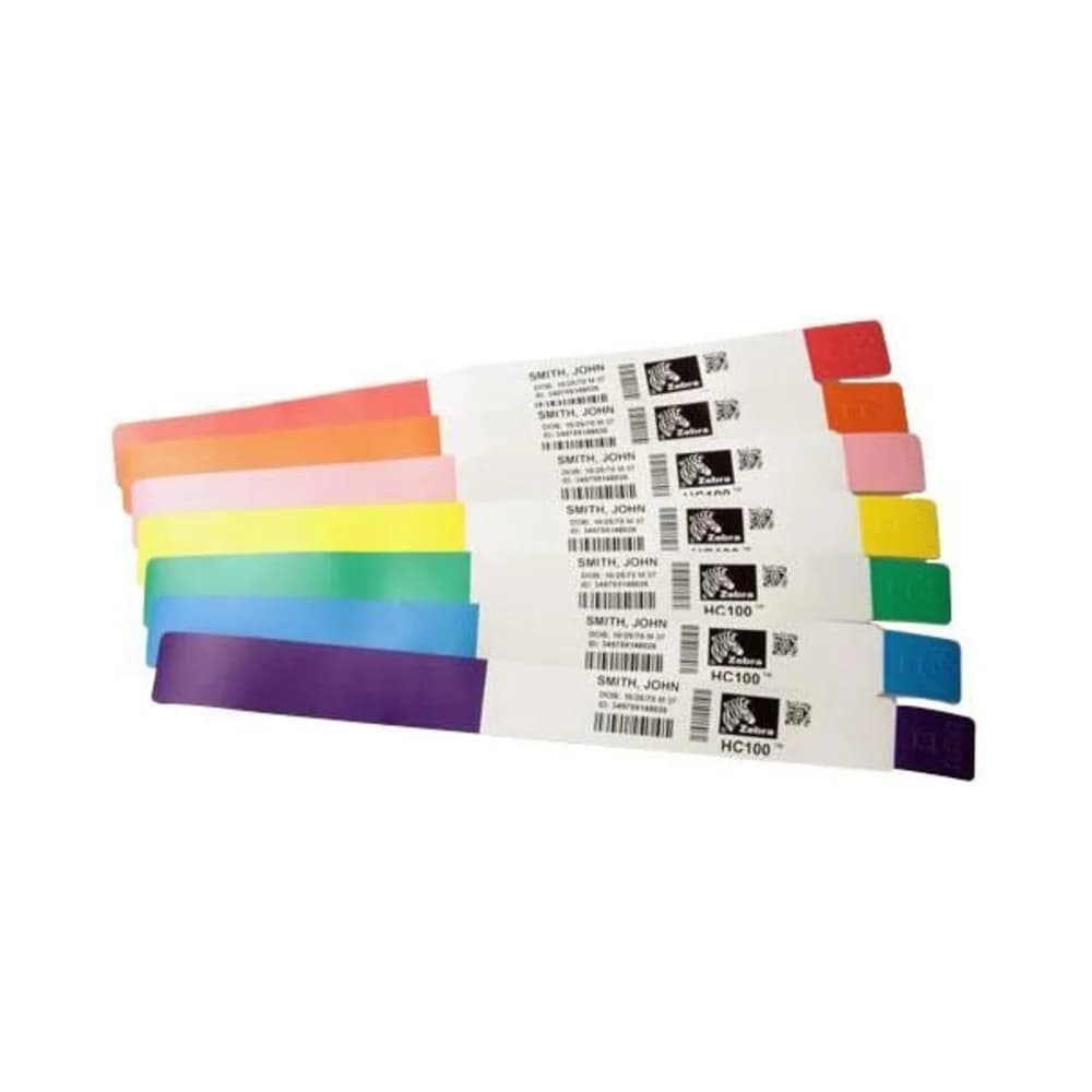 Zebra Картриджи для HC-100 этикетки-браслеты UltraSoft 25х279 мм (1050 шт.)