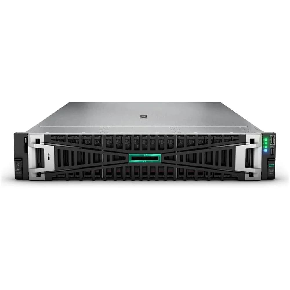 Сервер HPE/DL380 Gen11/1/Xeon Silver/4510/2,4 GHz/64 Gb/MR416i-p/2x8TB SATA/4x1GbE/2x 1000W