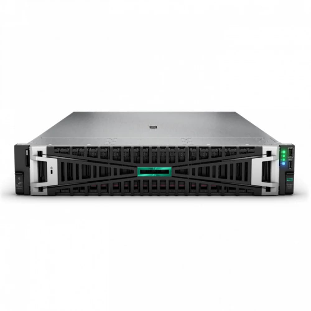 Сервер HPE/DL380 Gen11/1/Xeon Silver/4509Y/2,8 GHz(8C/8T)/2x 32Gb/MR408i-o/8SFF/2x 480 Gb SSD RI/4x 1GbE/2x 1000W Tit