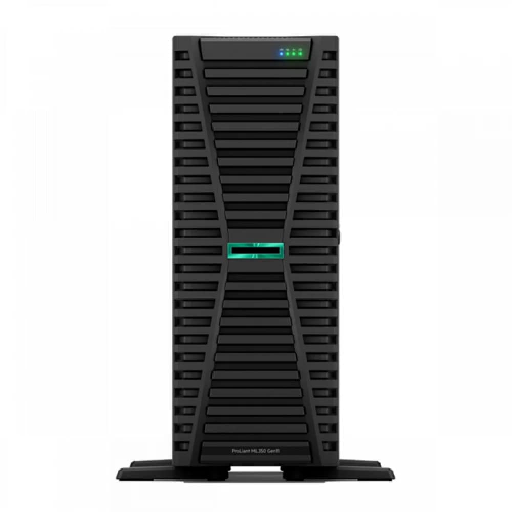 Сервер HPE/ML350 Gen11/1/Xeon Silver/4509Y(8C/16T)/2,6 GHz/2x 32Gb/MR408i/8SFF/2x480 Gb SSD RI/4x1GbE/2x1000W Titanium