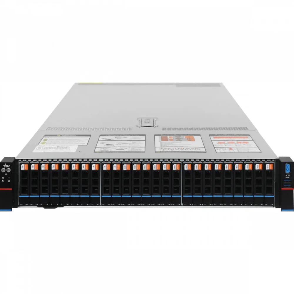 Сервер IRU Rock g2212ig4 2x6542Y 4x32Gb 2x12Tb 7.2K 3.5" SAS 9460-8i AST2600 2x10Gbe SFP+ 2x1600W w/o OS (2135456)