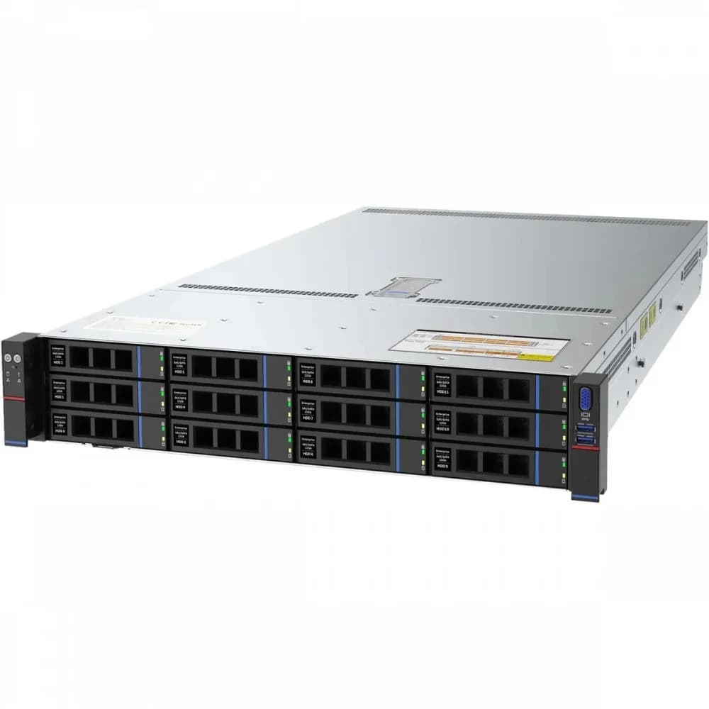 Сервер IRU Rock g2212p 2x8380 4x32Gb 9480-8i X710 2x1300W w/o OS (2162505)