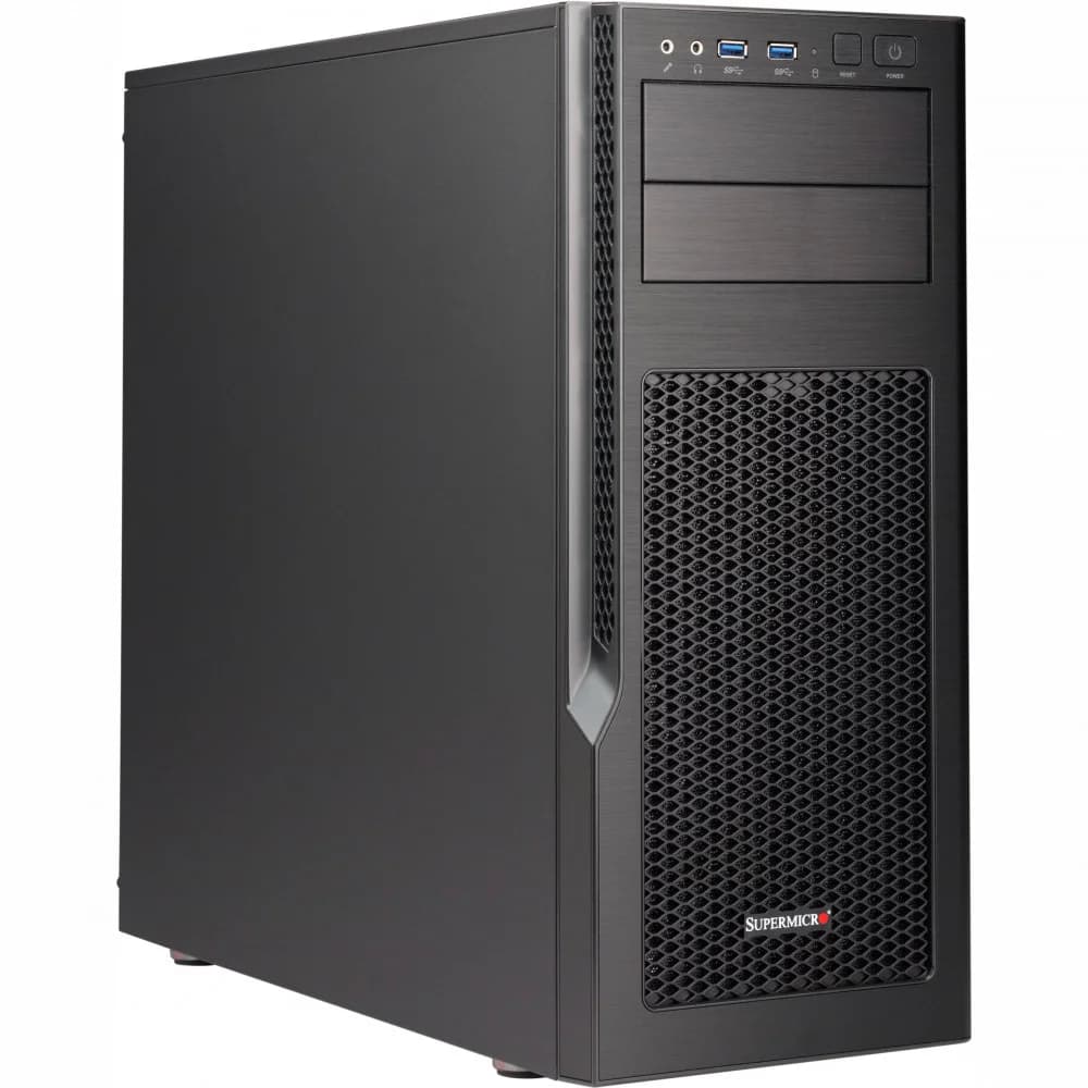 Сервер Mid Tower GS5A-754K/X11SCL-F/Intel Xeon E2236 6 core/16GB DDR4 EUDIMM/750W