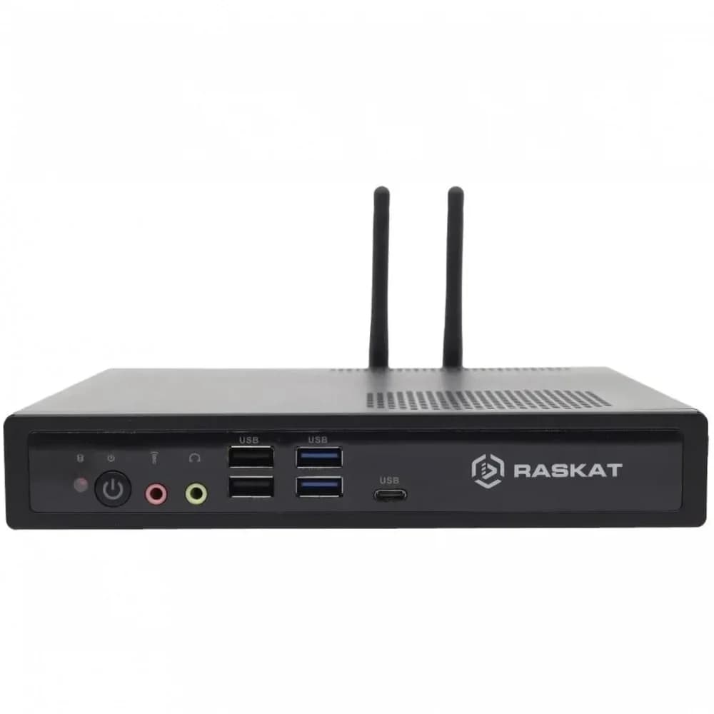 Неттоп Raskat Standart 307 SFF i3 12100 (3.3) 8Gb SSD512Gb UHDG 730 без ОС 2xGbitEth WiFi BT 90W черный (RUS) (STANDART307168807)